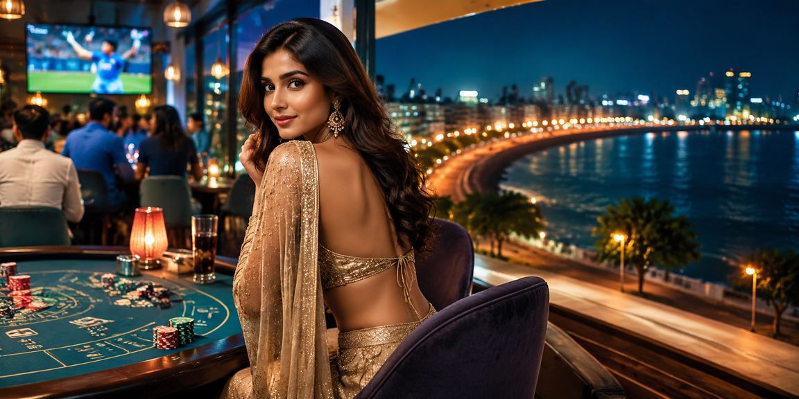 Mumbai Marine Drive with cricket and Bollywood inspired entertainment